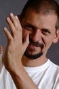 Free Man Clapps His Hands Royalty Free Stock Photos - 2007688