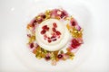 Free Creme Berry Dessert At Nice Restaurant Royalty Free Stock Images - 2008359
