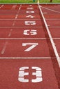 Free Tracks Number Royalty Free Stock Photography - 2012027