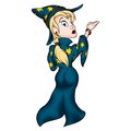 Free Enchantress From The Back Royalty Free Stock Images - 2015889
