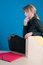 Free A Thinking Woman Sorting Through Folders Royalty Free Stock Photo - 2011165