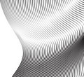 Free Soft Wavy Lines Black Waves Royalty Free Stock Photo - 20148985