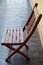 Free Wooden Garden Chair Stock Photography - 20195972