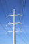 Free White Electricity Pylon And Power Lines Royalty Free Stock Image - 2048906