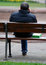 Free Phoning Man On Bench Stock Photo - 2059240