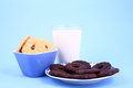 Free Cookie Nad Milk Royalty Free Stock Photos - 2068838