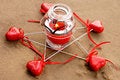 Free Hearts And Candle Stock Image - 2076751
