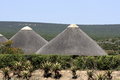 Free Huts Overlooking Wildlife Camp Royalty Free Stock Photos - 2084348