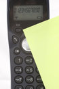 Free Phone With Sticky Note Stock Images - 2085074