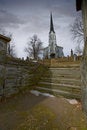 Free Church Grave Yard Royalty Free Stock Photos - 2086758