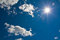 Free Sun Shining Down From A Clouded Sky Royalty Free Stock Photography - 20823097