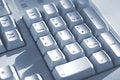 Free Keyboard Buttons Blue Tone Stock Images - 2097774