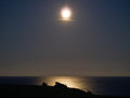 Free Full Moon Over The Sea Stock Photo - 20981940