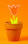 Free Paper Flower In A Pot Stock Images - 211174