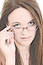 Free Illustration Of Fourteen Year Old In Eyeglasses Royalty Free Stock Photos - 214618