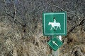 Free Equine Trail Sign Royalty Free Stock Photography - 2112787