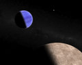 Free Extrasolar Blue Giant Planet W Stock Image - 2119781
