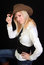 Free Sexy Blonde Cowgirl Royalty Free Stock Images - 2118489