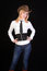 Free Sexy Blonde Cowgirl Stock Images - 2118504