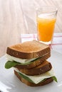 Free Egg White Sandwich Stock Image - 2123071