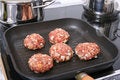 Free Burger In A Pan III Stock Photos - 2129073