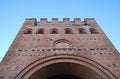 Free The Ancient Tower Golden Gate Royalty Free Stock Photography - 2137567