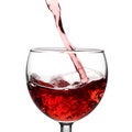 Free Stream Of Red Wine Stock Photo - 21397630