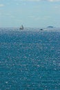 Free Sailing Boat  In Seascape Stock Photography - 2142792