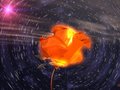 Free Flower In Space  3d Stock Photo - 2143410