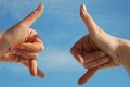 Free Symbol And Hands Stock Image - 2153681