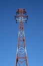 Free Top Of The Red Power Tower Stock Photos - 2157533