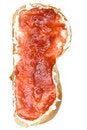 Free Milk Bread With Jam Stock Photos - 2159903
