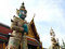 Free Statue Two Gaurd Giant At Wat Phra Kaew , Bangkok Stock Photography - 21550352