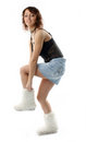 Free Girl In Boots Royalty Free Stock Image - 2164836