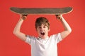 Free Skateboard Scream Stock Photos - 2166873