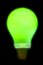Free Blurry Green Lightbulb Royalty Free Stock Images - 2160959
