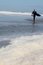Free Young Man Going To Surf Royalty Free Stock Images - 2166069