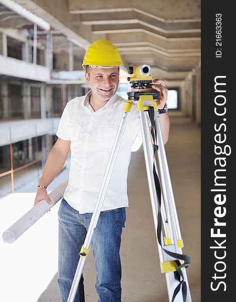 Architect On Construction Site Free Stock Images Photos 21663363