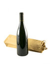 Free Wine Bag And A Bottle Of Wine Stock Photo - 2170010