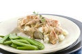 Free Baked Potato And Gravy Stock Photo - 2187840