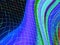 Free Wavy Background With Grid Stock Image - 2198751