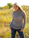 Free Blonde Model Outside Royalty Free Stock Photo - 2205575