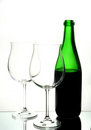 Free Two Wine Glasses With Red Wine Royalty Free Stock Images - 2207509