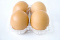 Free Eggs In Clear Pack Royalty Free Stock Photo - 22108955