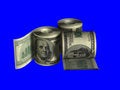 Free Roll Of Dollars Royalty Free Stock Image - 2226516