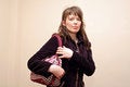 Free Girl With Handbag Royalty Free Stock Photo - 2226525