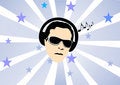 Free Head With Headphones Royalty Free Stock Photography - 2240407