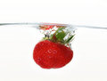 Free Strawberry In Water Royalty Free Stock Photo - 2279315