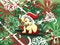 Free Candy Cane Puppy Royalty Free Stock Image - 2275156