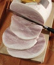Free Slicing A White Ham Royalty Free Stock Photography - 2280117